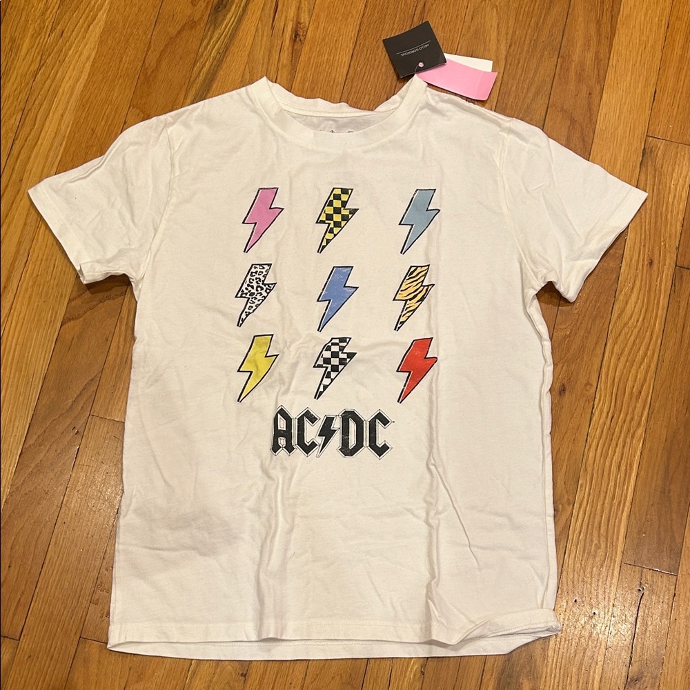AC/DC White Tee